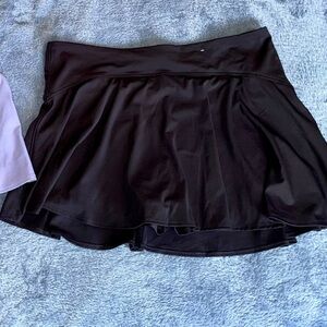 Black Athletic Skirt